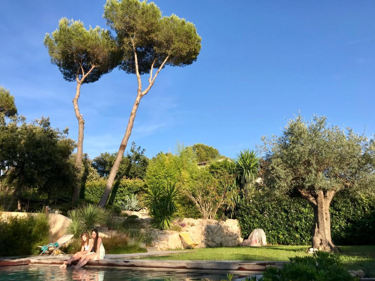 Villa L'Ensoleillee Roquefort Les Pins Exteriér fotografie